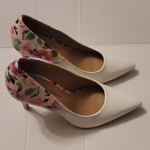 CHRISTIAN SORIANO FOR PAYLESS FLORAL HEELS PUMP - Picture 8 of 16